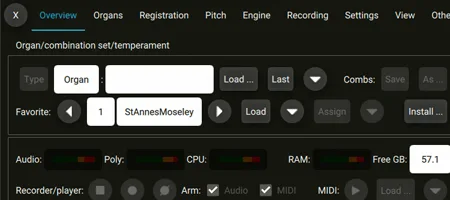 REQ: Hauptwerk 9 Advanced Edition screenshot REQ: Hauptwerk 9 Advanced Edition screenshot